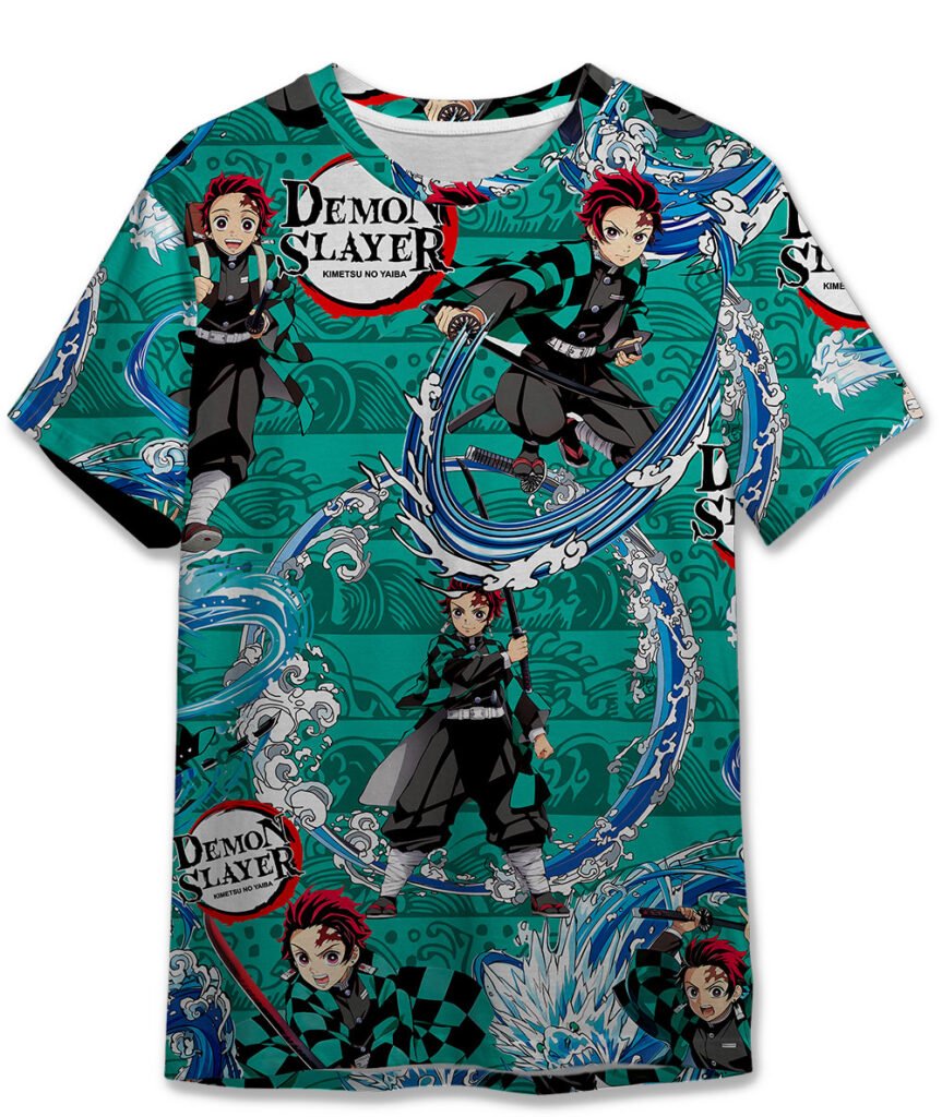 Camiseta Tanjiro Kimetsu no yaiba (Demon Slayer)